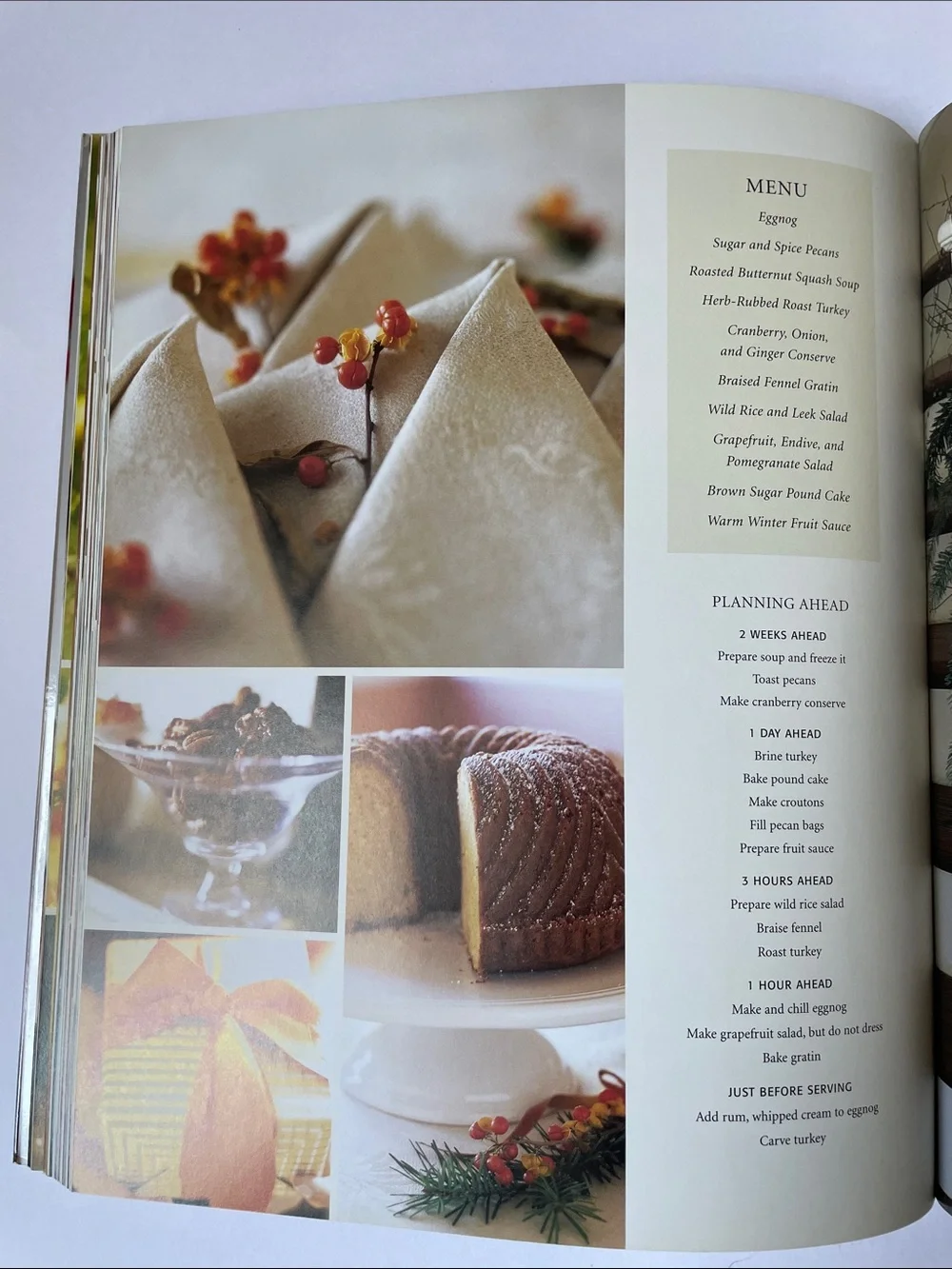 American Christmas Cookbook.  Recipes & ideas to inspire Holiday Traditions